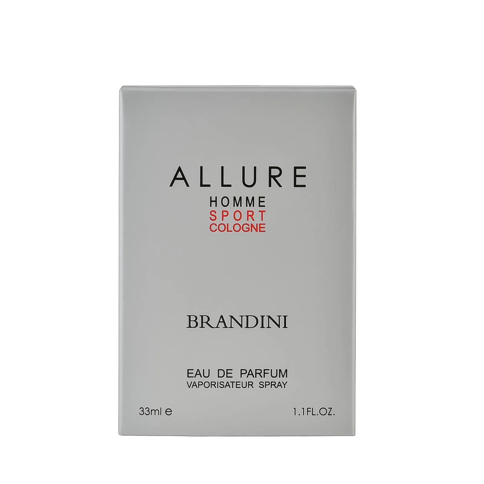 عطر جیبی مردانه برندینی الور هوم اسپرت کلون – ۳۳ میل – Brandini Allure Homme Sport Cologne — تصویر ۷
