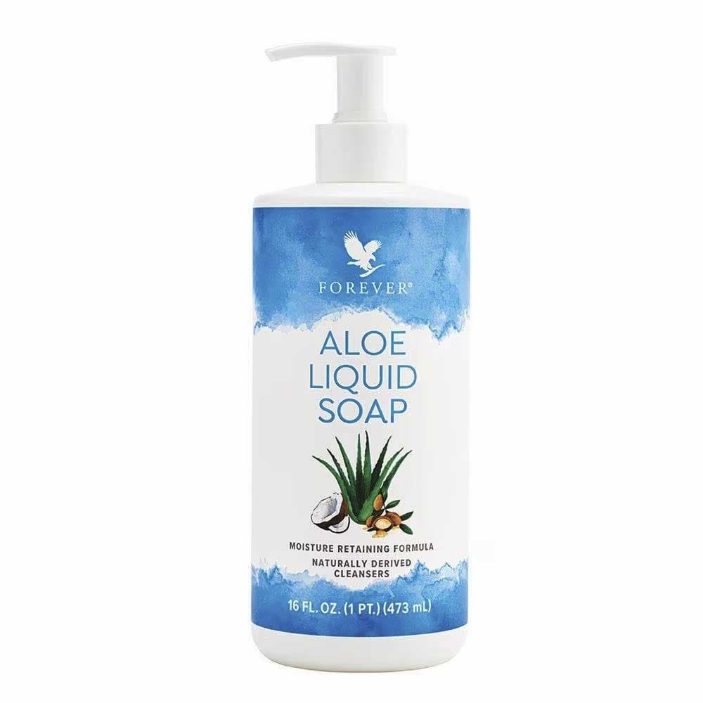 Forever Aloe Liquid Soap | صابون مایع آلوئه‌ورا فوراور؛ شوینده ملایم دست، صورت و بدن با آبرسانی طبیعی پوست