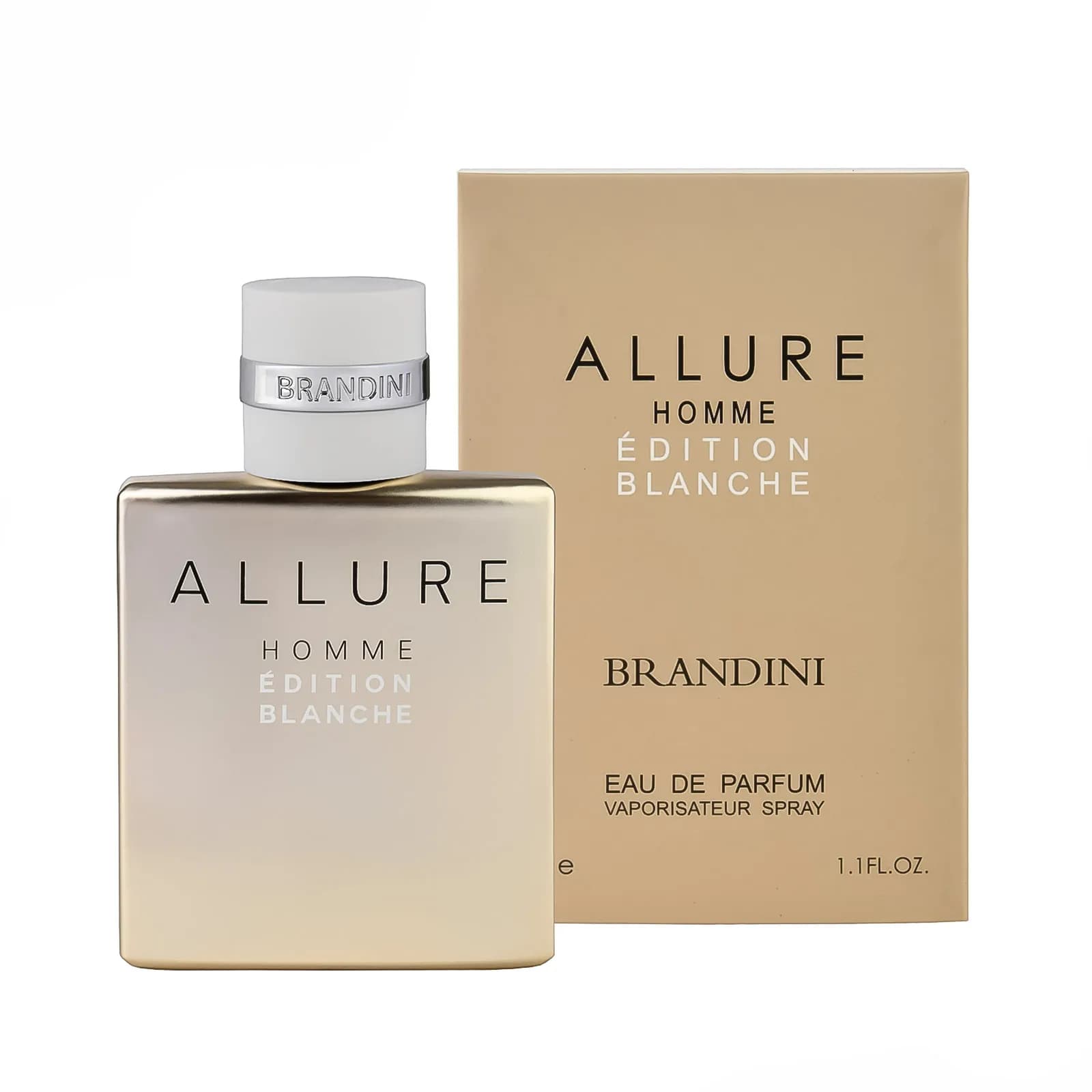 عطر جیبی مردانه برندینی الور هوم ادیشن بلانش – ۳۳ میل – Brandini Allure Homme Edition