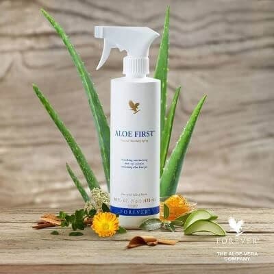 Forever Aloe First اسپری آلو فرست فوراور — تصویر ۶