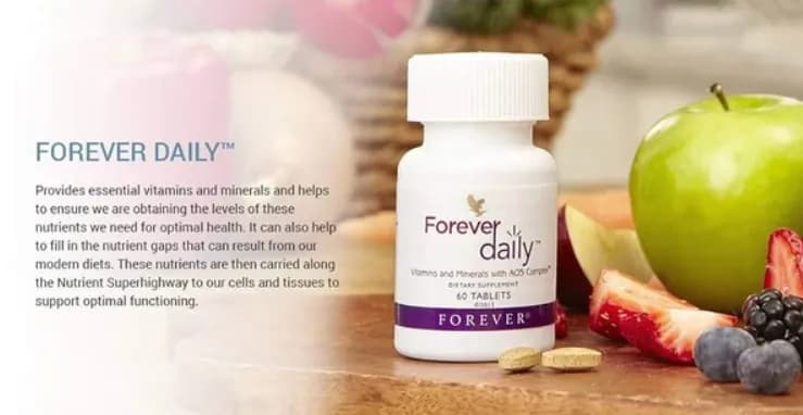 Forever Daily دیلی فوراور؛ مولتی‌ویتامین و مینرال روزانه — تصویر ۴