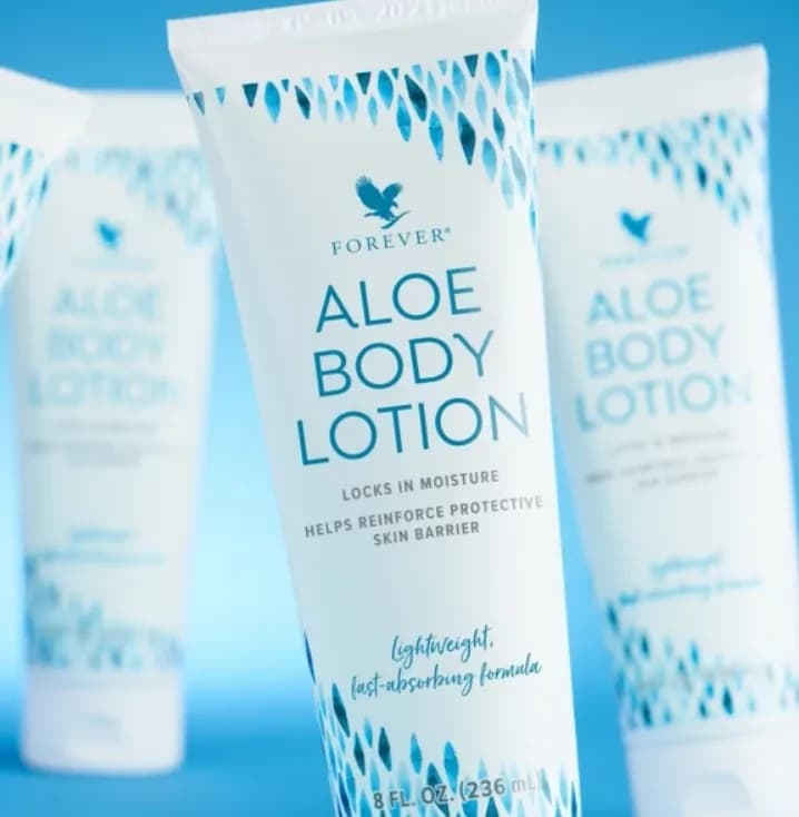 Forever Aloe Body Lotion فوراور آلو بادی لوشن بهترین لوسیون بدن آبرسان برای پوست خشک، زبر و کمآب — تصویر ۶