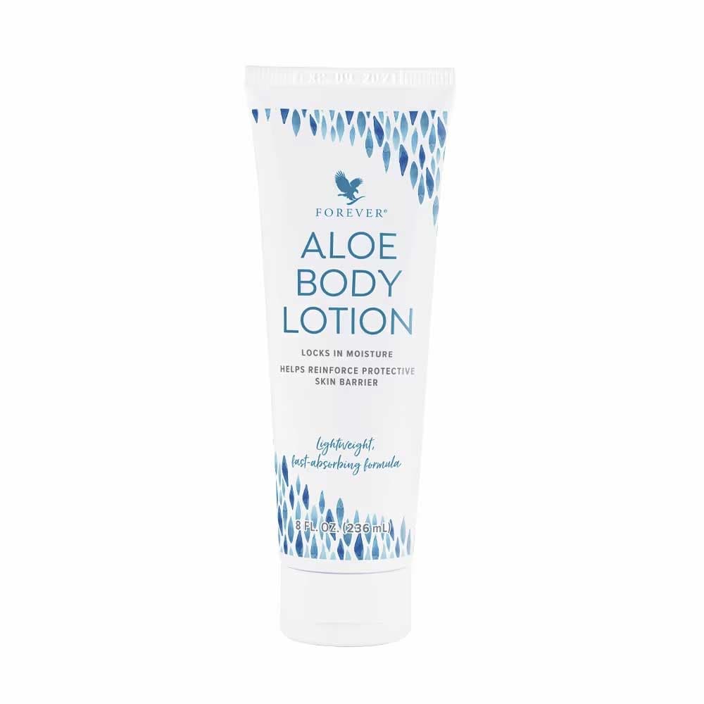 Forever Aloe Body Lotion فوراور آلو بادی لوشن بهترین لوسیون بدن آبرسان برای پوست خشک، زبر و کم‌آب