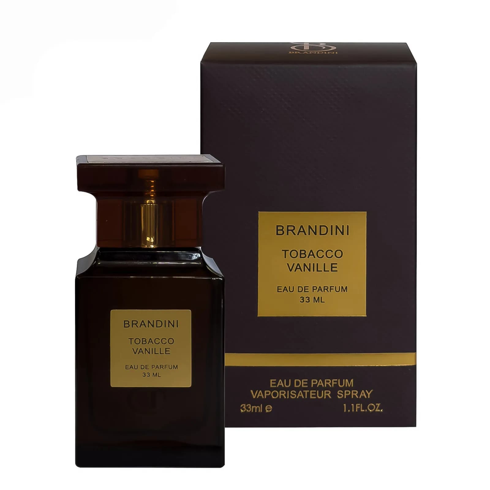 عطر جیبی برندینی توباکو وانیل – ۳۳ میل – Brandini Tobacco Vanille — تصویر ۲