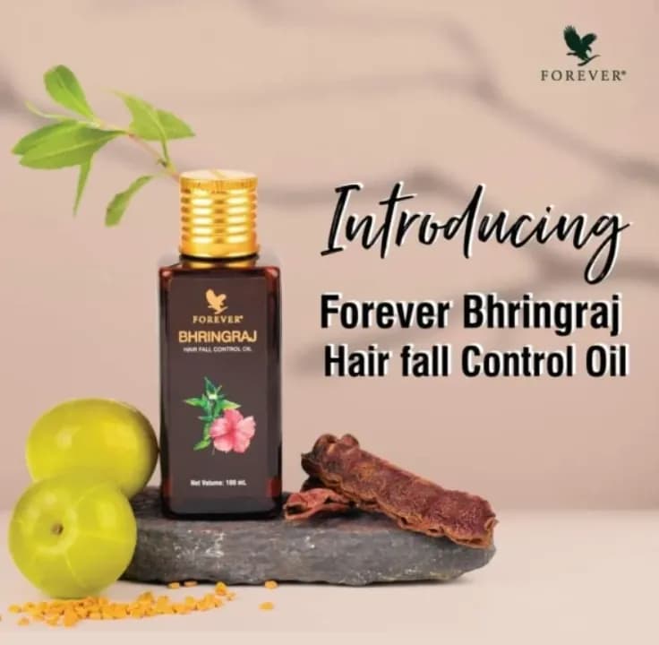 Forever Bhringraj Hair Fall Control Oil | روغن تقویت مو هندی برینگراج فوراور — تصویر ۵