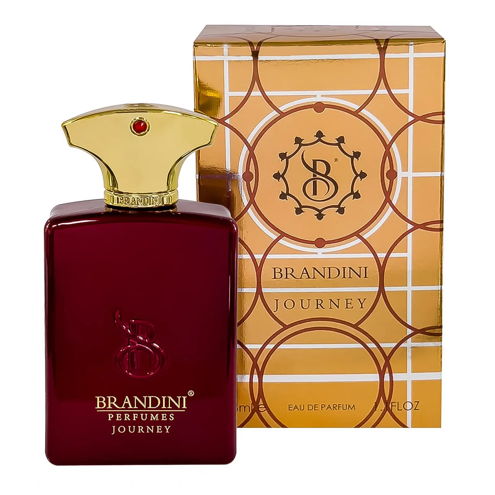 عطر جیبی مردانه برندینی جورنی – ۳۳ میل – Brandini Journey — تصویر ۲