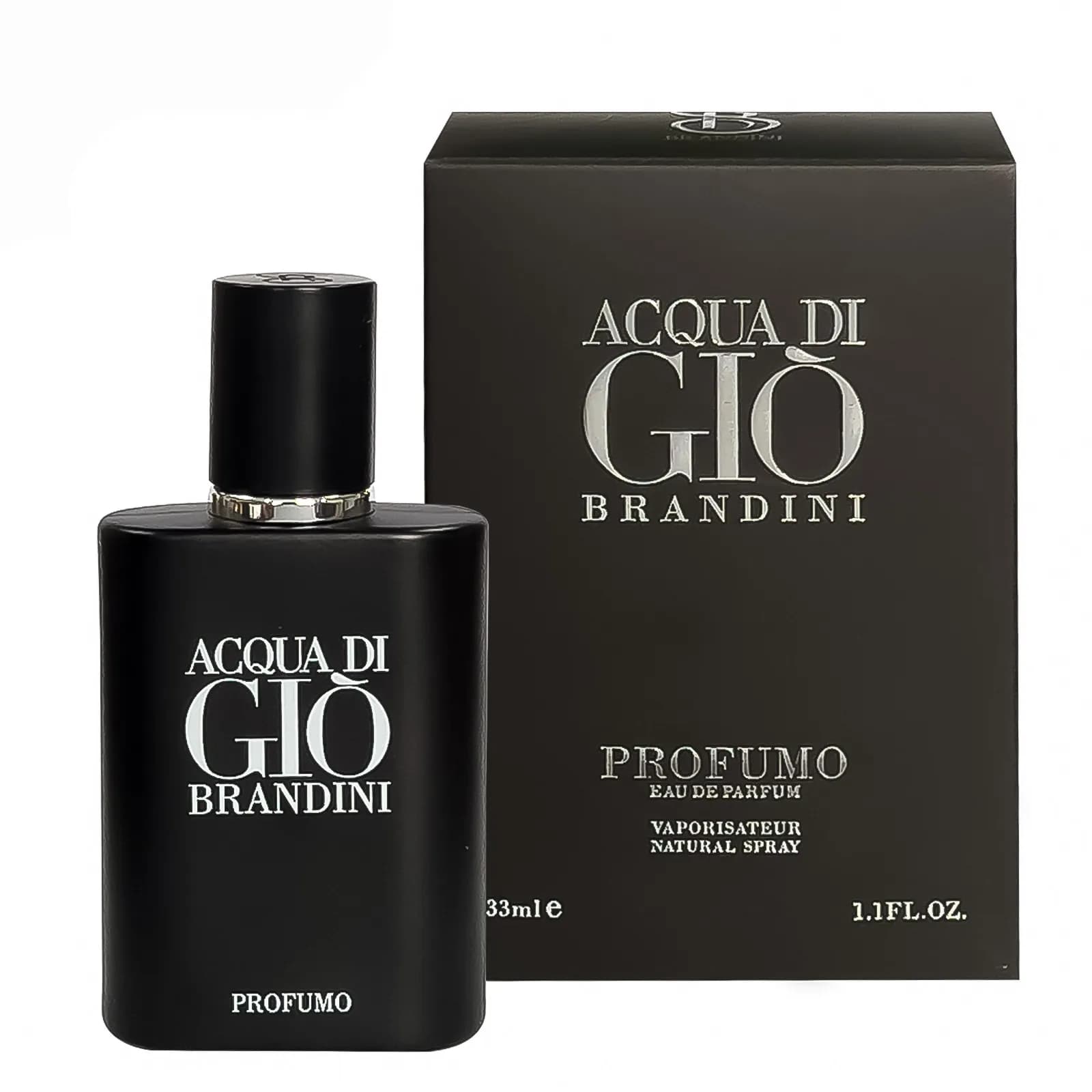 عطر جیبی مردانه برندینی آکوا دی جیو پروفومو – ۳۳ میل – Brandini Acqua di Gio Profumo — تصویر ۲