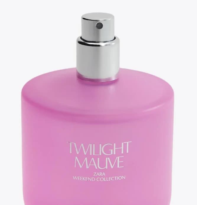 عطر زنانه توای لایت ماوی زارا ZARA TWILIGHT MAUVE