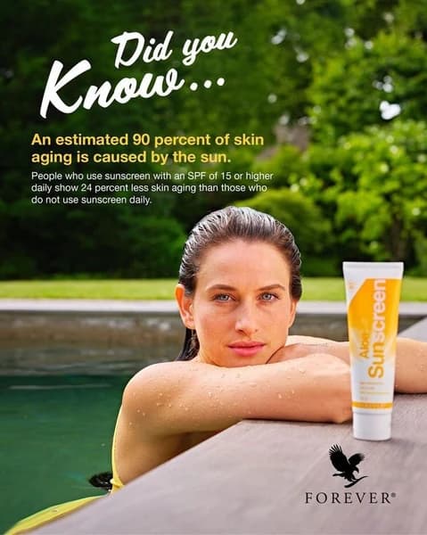 ضدآفتاب آلوئه ورا فوراور Aloe Sunscreen Forever SPF30 محافظت هوشمند، آبرسانی عمیق و شادابی ماندگار پوست — تصویر ۸
