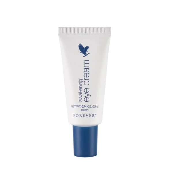 کرم دور چشم اویکنینگ آی کرم فوراور Forever Awakening Eye Cream پایان تیرگی، پف و چروک دور چشم با قدرت آلوئه‌ورا
