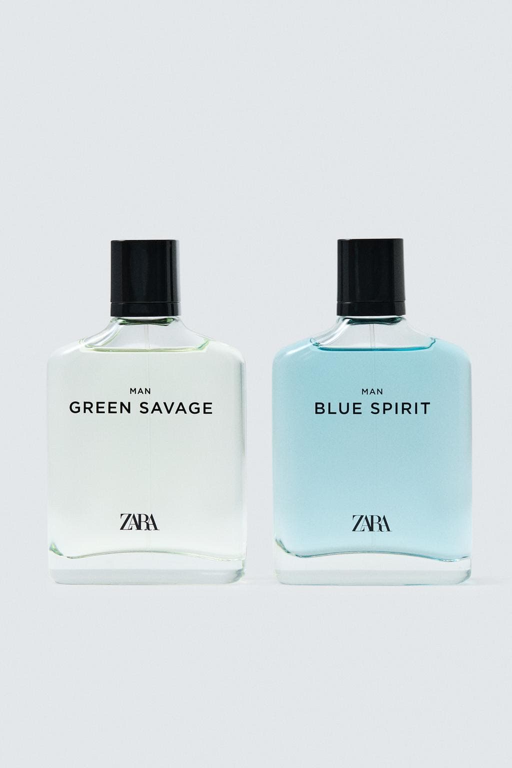 ادوتویلت مردانه زارا گرین ساوج و بلو اسپریت GREEN SAVAGE + BLUE SPIRIT Zara EDT