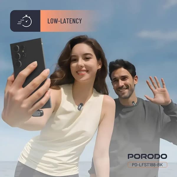 میکروفن یقه ای تایپ سی پرودو مدل LFST188 — تصویر ۱۲