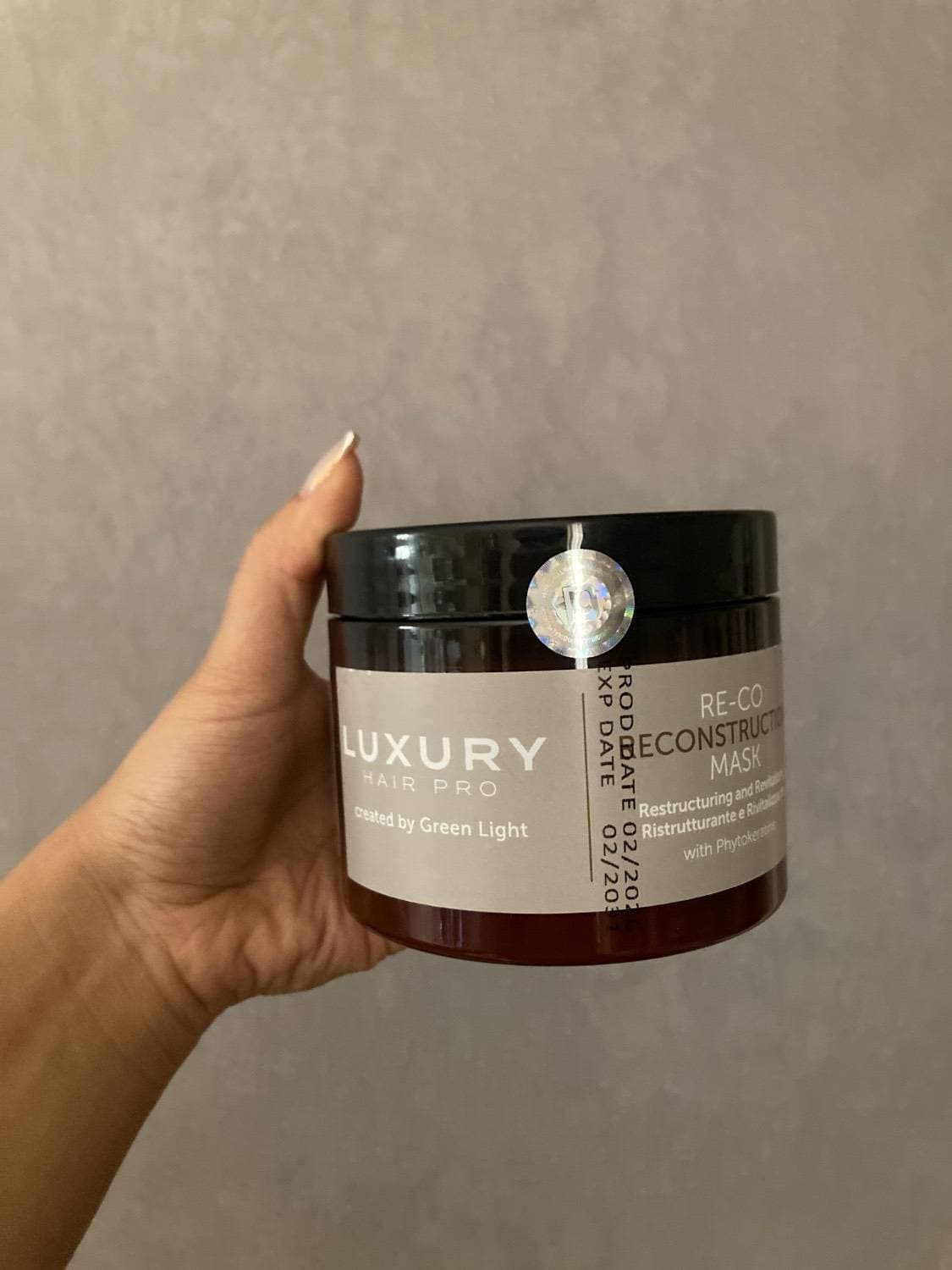 ماسک مو بازسازی کننده لاکچری Luxury Hair Pro Re-Co | احیا موهای آسیب دیده