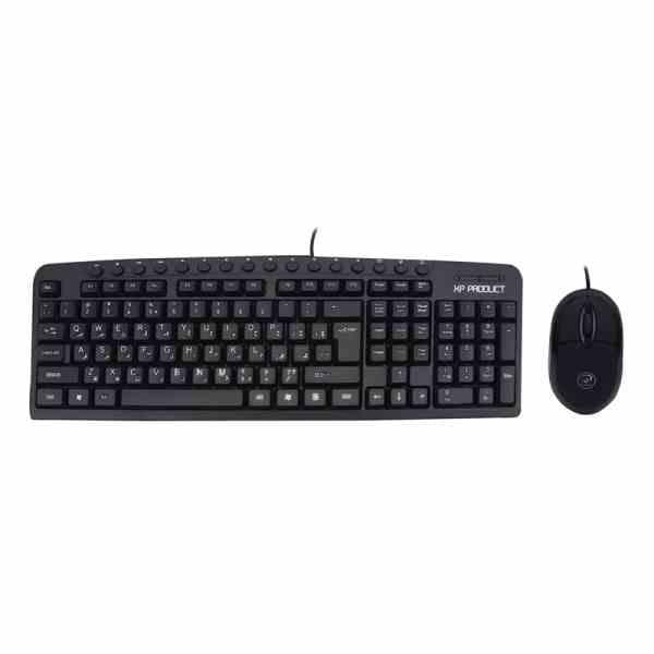 کیبورد و موس سیم دار XP مدل 9602
