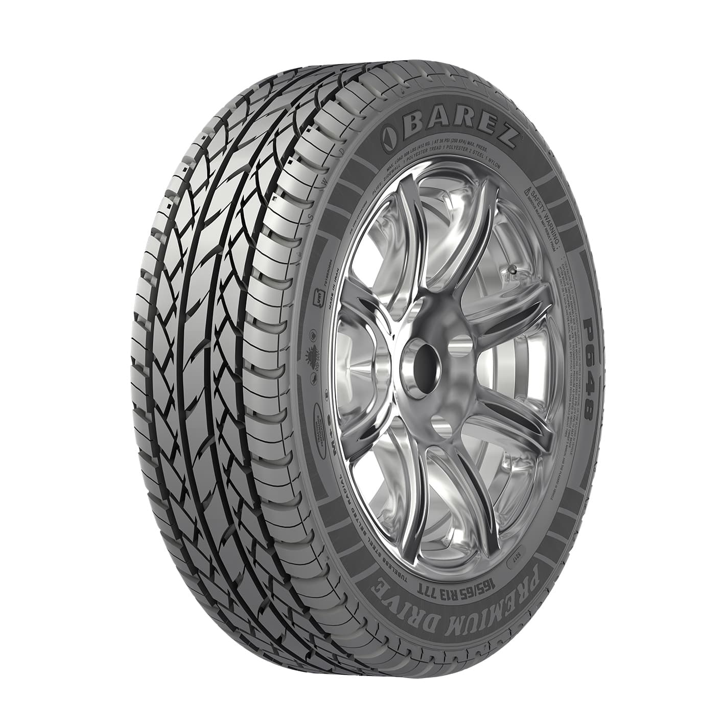 لاستیک بارز |سایز 185/65R15 |مدل P648 (PREMIUM DRIVE)-یک جفت (2 حلقه)