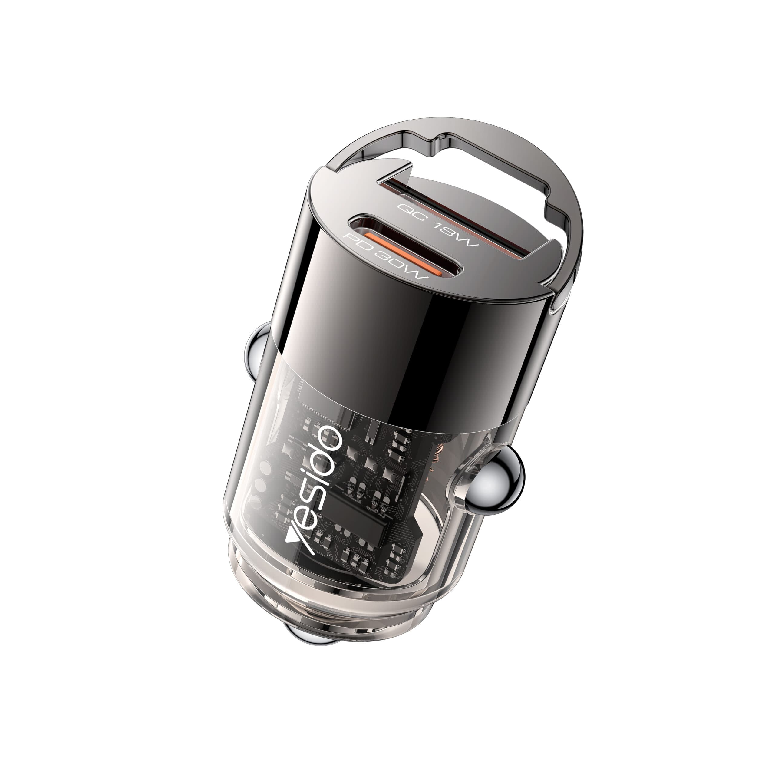 شارژر فندکی سوپر فست شارژ یسیدو YESIDO Y68 30W — تصویر ۲