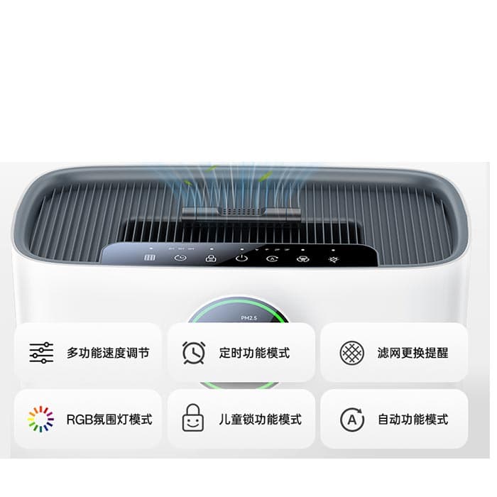 دستگاه تصفیه کننده هوا یسیدو YESIDO EC23 — تصویر ۱۱