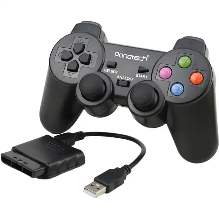 دسته بازی بی سیم 3 کاره PANATECH P-G511W PC/PS3/PS2 — تصویر ۳