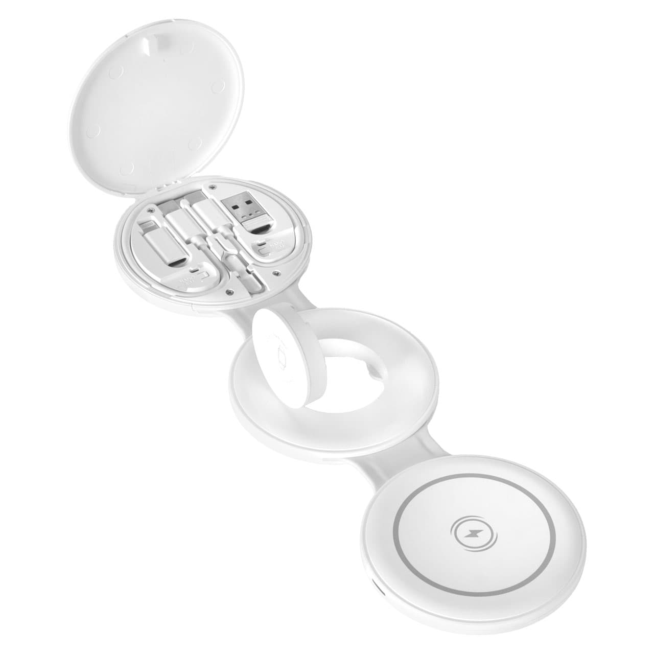 شارژر وایرلس و باکس جانبی یسیدو YESIDO DS29 — تصویر ۸