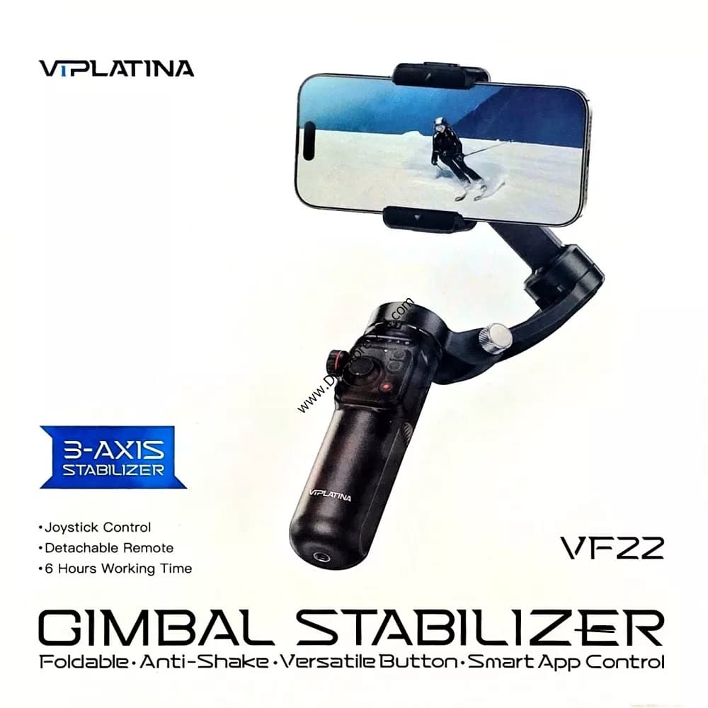 گیمبال استابیلیزر وی آی پلاتینا VIPLATINA VF22 — تصویر ۱۱