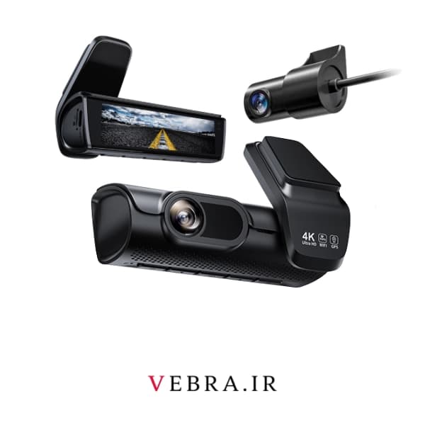 دوربین ثبت وقایع خودرو K08 | داشکم هوشمند 4K با ADAS، BSD، وای‌فای و دوربین عقب 1080P — تصویر ۴