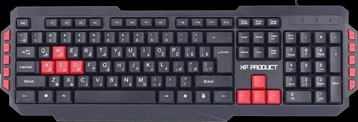 کیبورد سیمی XP مدل 8100U — تصویر ۲