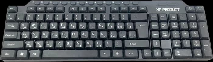 کیبورد سیمی XP مدل 8200U
