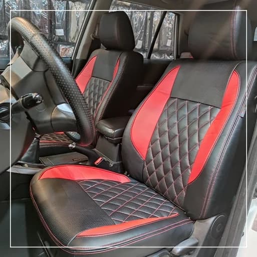 روکش صندلی سوزوکی ویتارا Suzuki مدل لمسه لوزی برند R-1214) ECCCO) — تصویر ۳