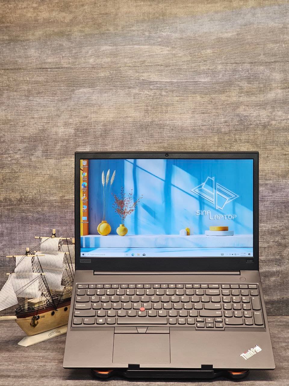 LENOVO THINKPAD E590 CORE I5-8265U 8GB 256GB SSD نسل8 — تصویر ۲