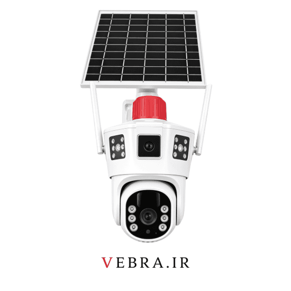 دوربین سولار سیمکارتی TD35 | پنل خورشیدی | چرخش 360 درجه | انتقال تصویر 4G — تصویر ۴