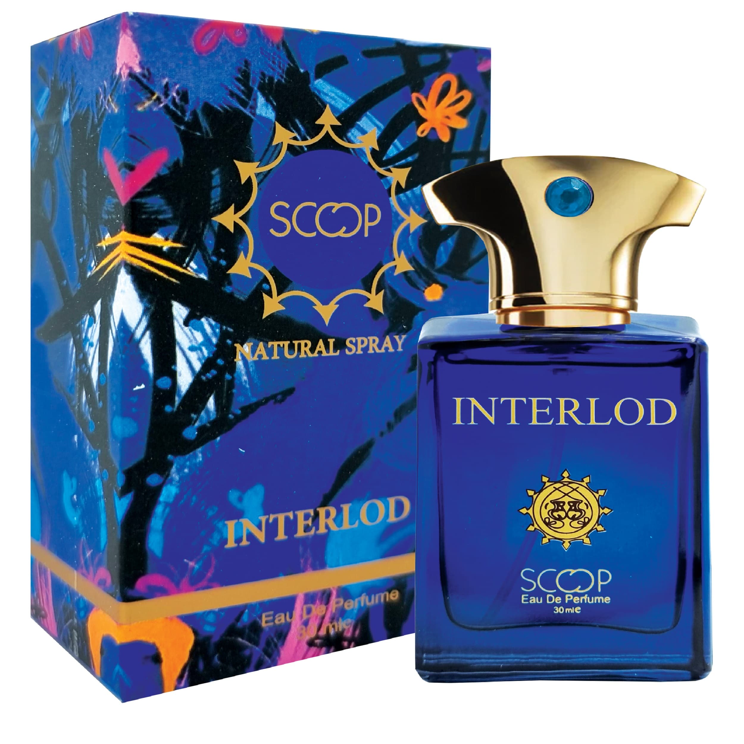 عطر جیبی مردانه اسکوپ مدل اینترلود حجم 30 میلی لیتر