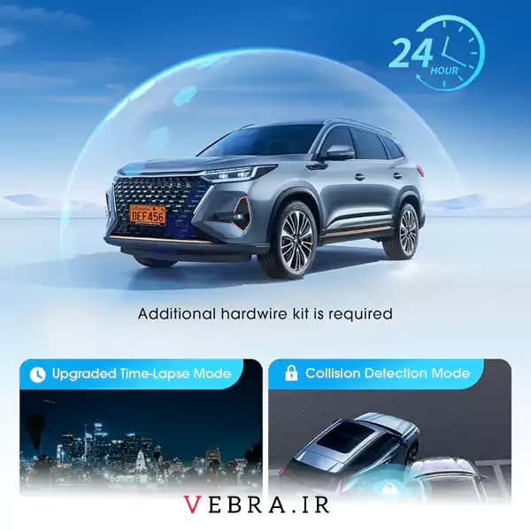 دوربین ثبت وقایع 3 لنز z60 برند DDPAI — تصویر ۸