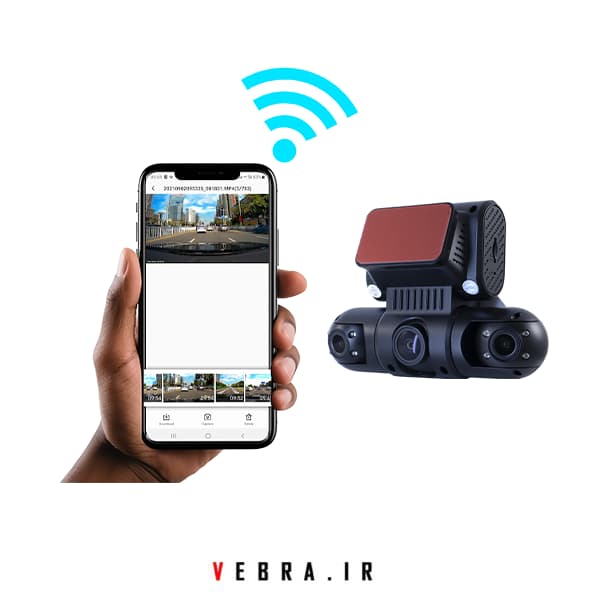 دوربین خودرویی چهار لنز وای فای دار A900 — تصویر ۸