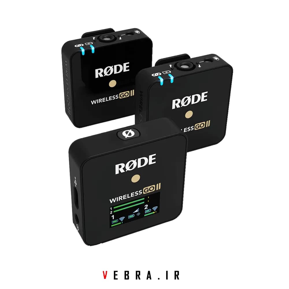 میکروفون یقه ای بی سیم rode wireless go ii
