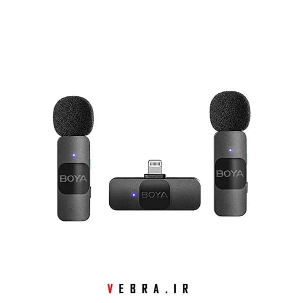 میکروفون دو کاربره بویا برای آیفون مدل by-v2