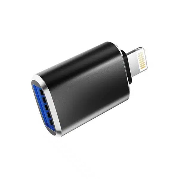 مبدل USB Otg آیفون به لایتنینگ مدل Jh-049 — تصویر ۴