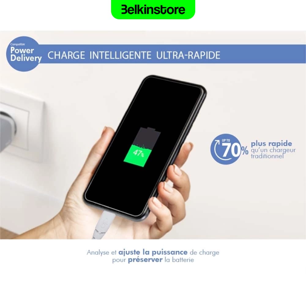 شارژر 45 واتی فورس پاور مدل – USB-C PD FORCE POWER – مدل FPLICS1C45WPDB — تصویر ۸