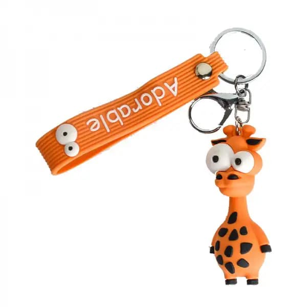 جاکلیدی و آویز کیف طرح زرافه Giraffe — تصویر ۴