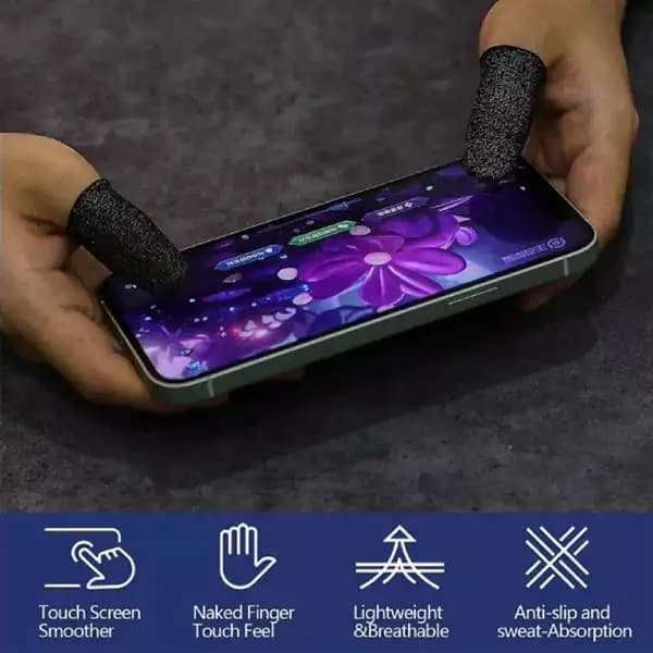 کاور تاچ انگشتی گیمینگ هوکو مدل Mobile Gaming Finger Sleeve GM4 — تصویر ۹