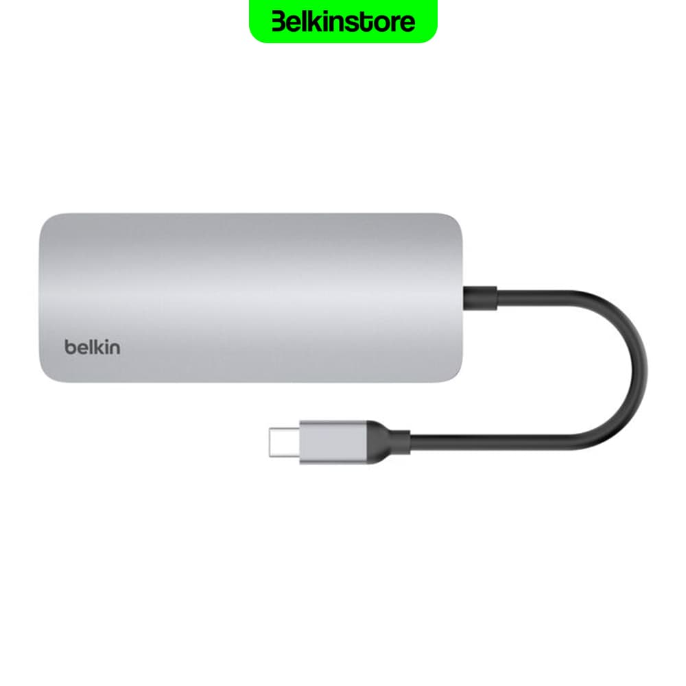 هاب 7 پورت تایپ سی بلکین (نسخه 2) – Connect USB-C 7-in-1 Multiport Hub AVC009fqSGY-V2 — تصویر ۱۱