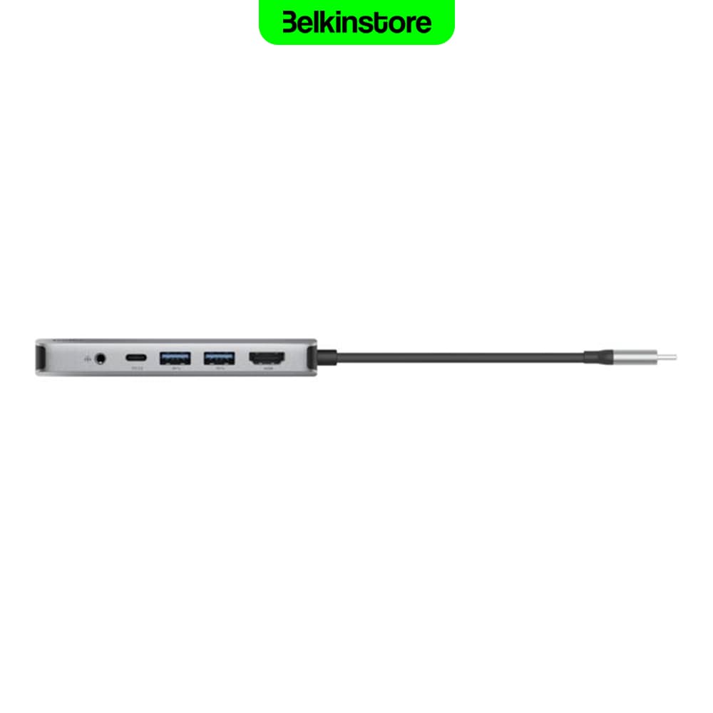 هاب 7 پورت تایپ سی بلکین (نسخه 2) – Connect USB-C 7-in-1 Multiport Hub AVC009fqSGY-V2 — تصویر ۱۲