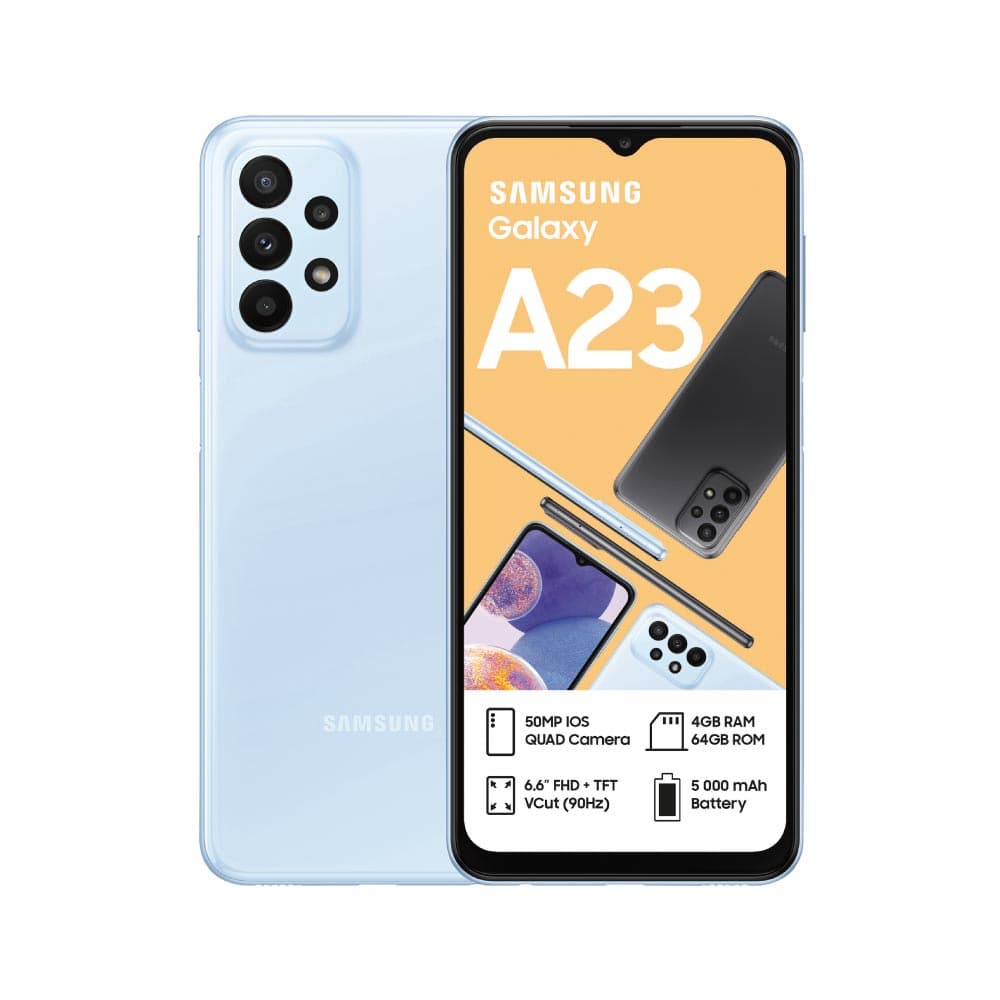 گوشی سامسونگ مدل A23 با ظرفیت 128 گیگابایت رم 4plus گیگ گلوبال ویتنام — تصویر ۲