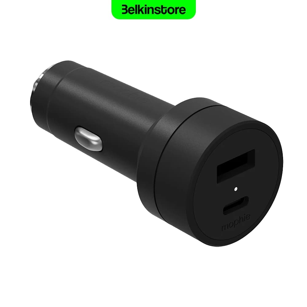 شارژر فندکی 42 وات موفی – mophie Dual Car Charger 42W – مدل CAR42W