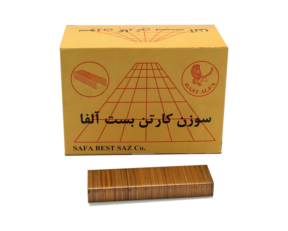 سوزن منگنه کارتن بست آلفا 15×35 میلی متر — تصویر ۲