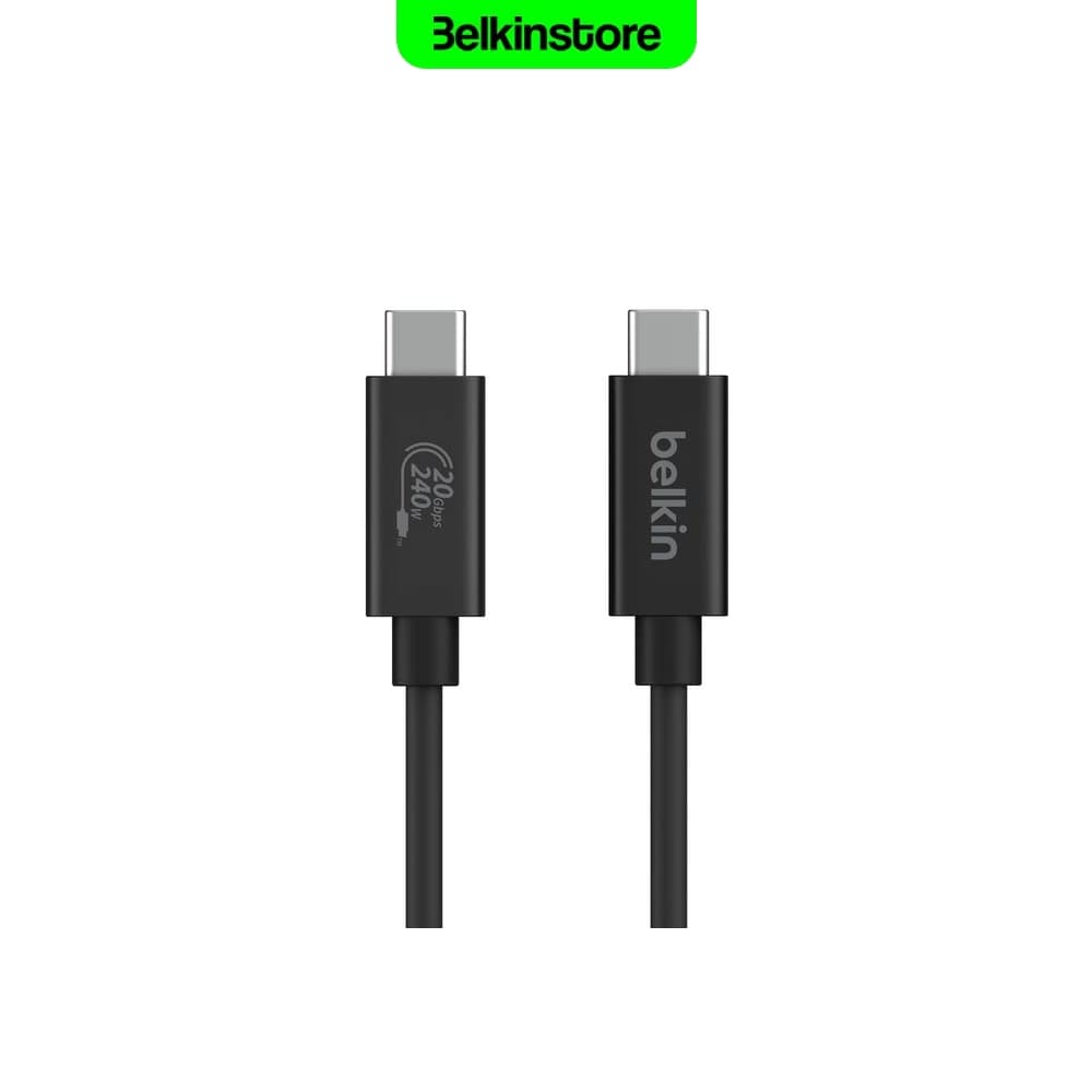 کابل کانکت بلکین – Belkin Connect USB4 Cable, 240W + 20Gbps – مدل INZ004 — تصویر ۴