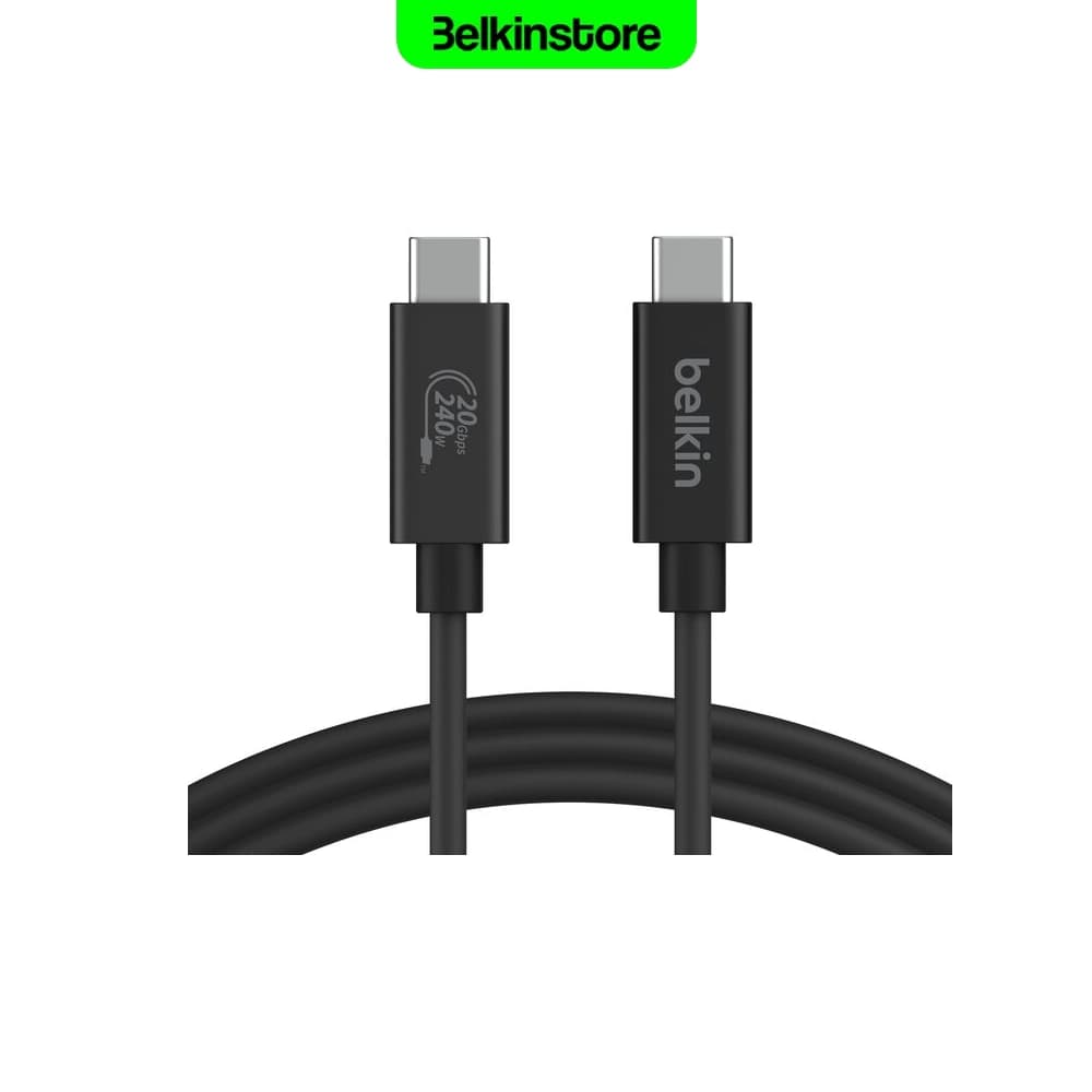 کابل کانکت بلکین – Belkin Connect USB4 Cable, 240W + 20Gbps – مدل INZ004 — تصویر ۳
