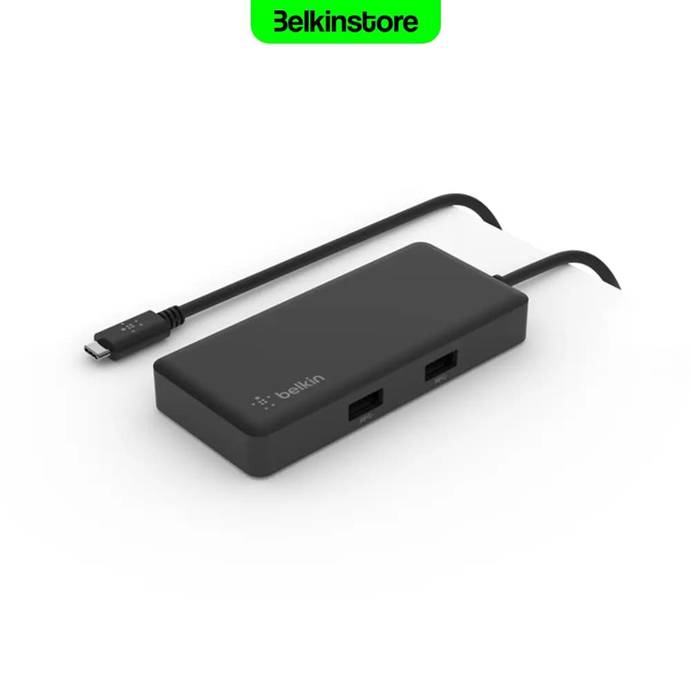 هاب تایپ سی 5 پورت بلکین USB-C 5-in-1 Multiport Adapter – مدل INC008ttBK — تصویر ۳