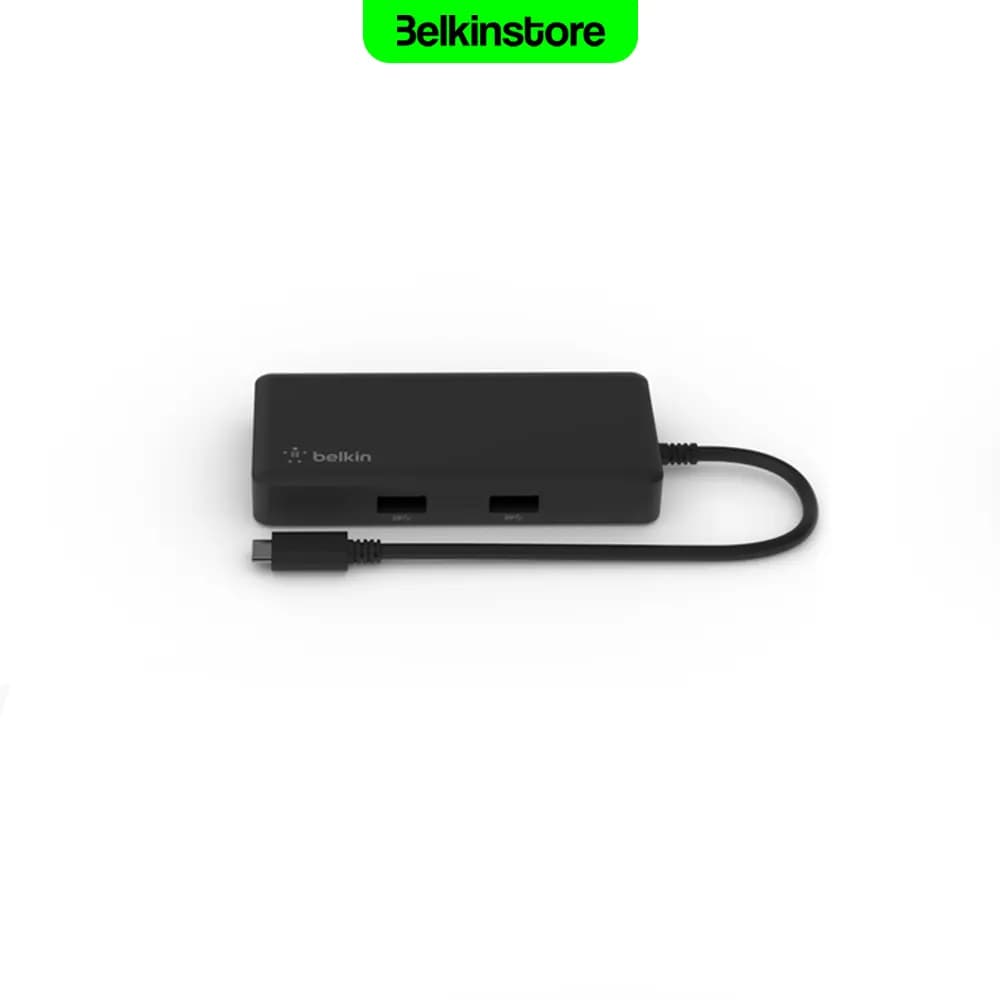 هاب تایپ سی 5 پورت بلکین USB-C 5-in-1 Multiport Adapter – مدل INC008ttBK — تصویر ۵