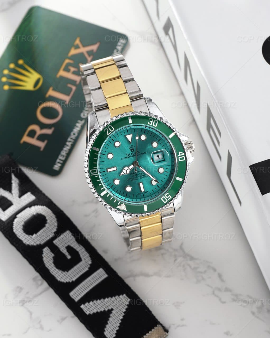 ‏‌‎ساعت مچی مردانه رولکس ROLEX مدل 999 — تصویر ۳