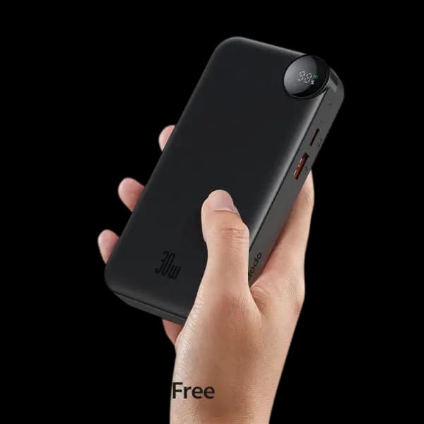 پاوربانک 30 وات 10000 با کابل تایپ سی متصل مک دودو Mcdodo FreeGo PowerBank MC-3870 — تصویر ۱۱